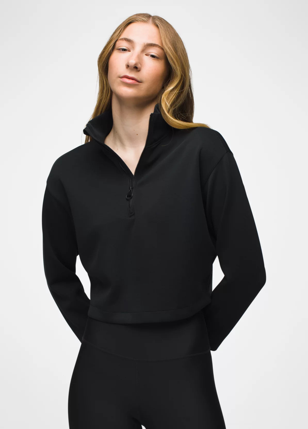 PrAna Shea Half Zip - Black