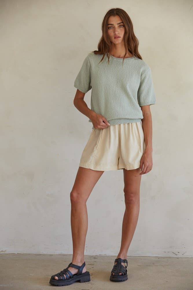 Poppy Knit Crew Neck