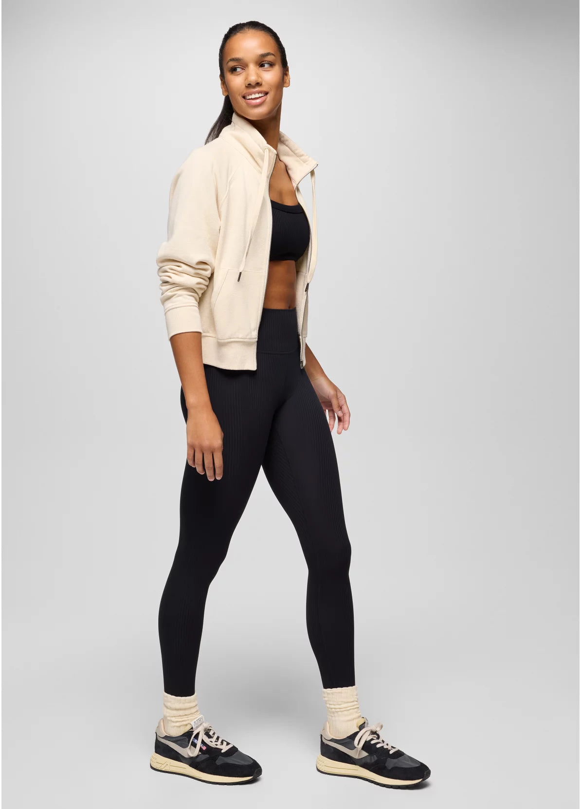 PrAna Luxara 7/8 Ribbed Legging