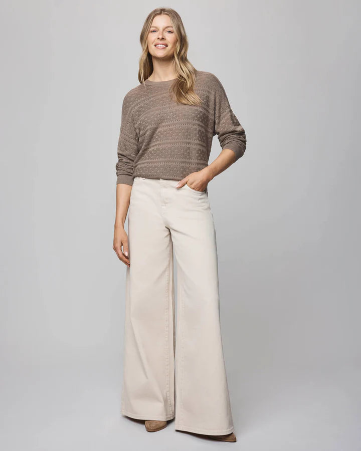 Splendid Georgie Oversize Pointelle Sweater