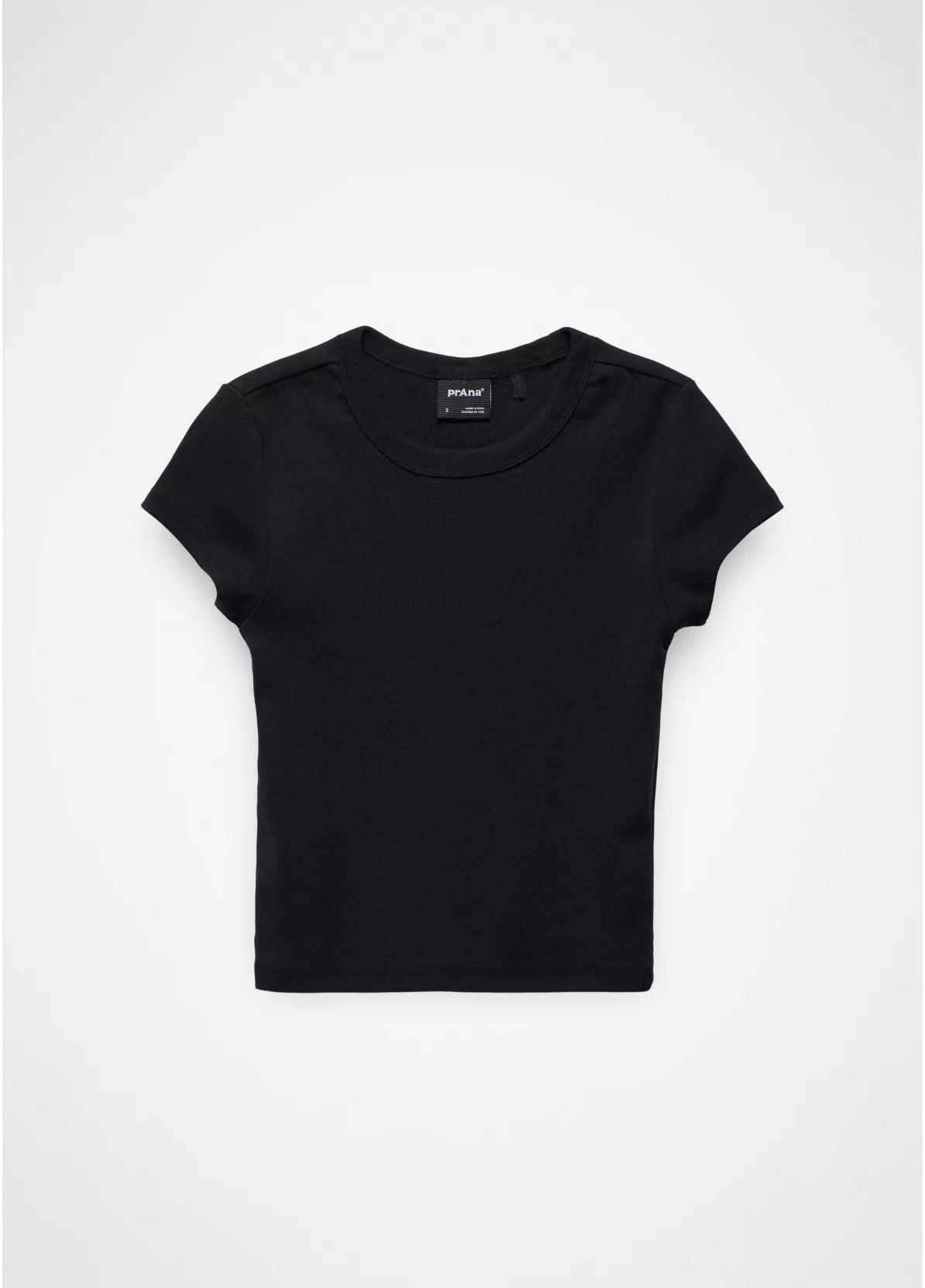 PrAna Lotus Short Sleeve Tee - Black