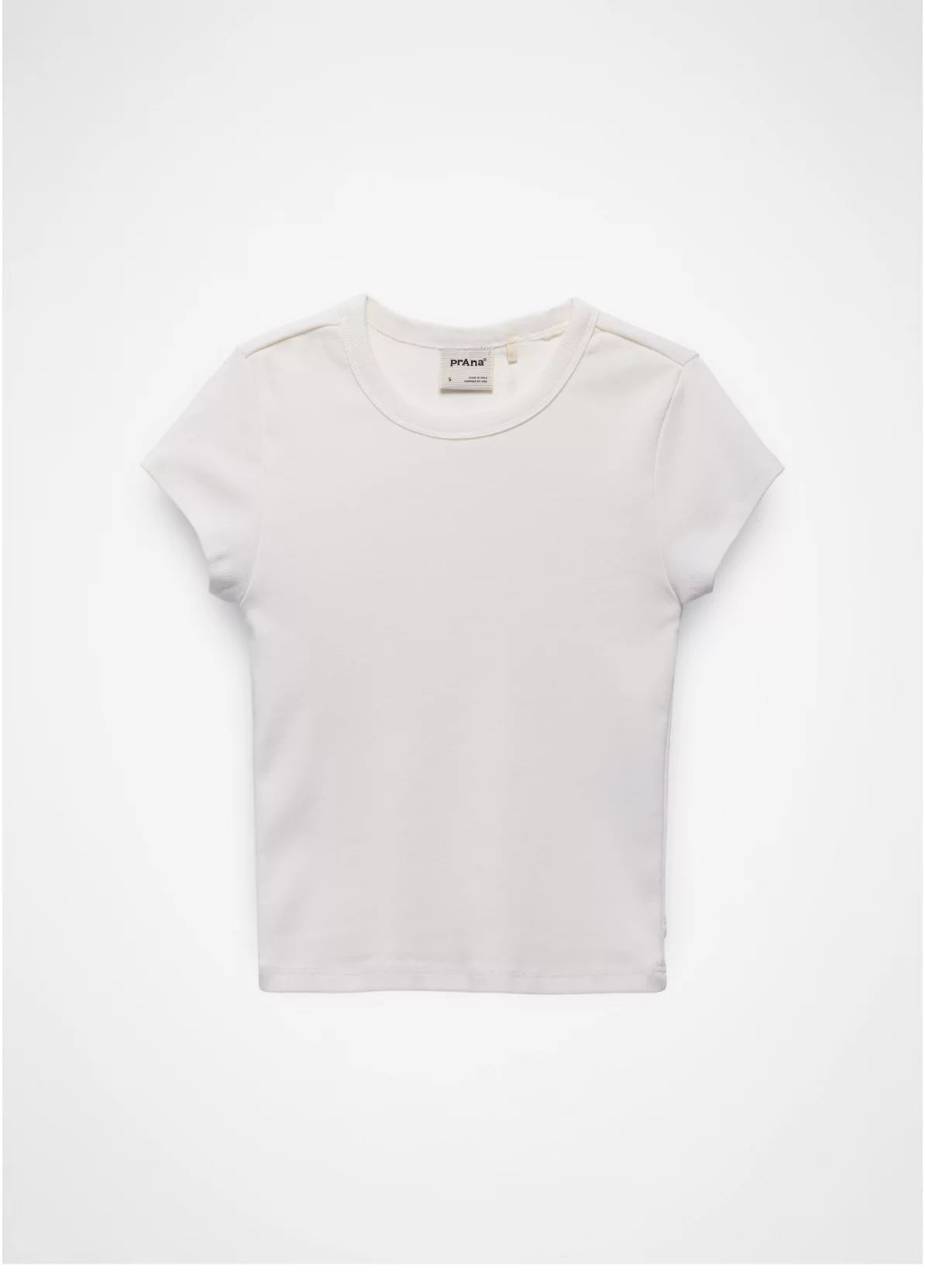 PrAna Lotus Short Sleeve Tee - Soft White