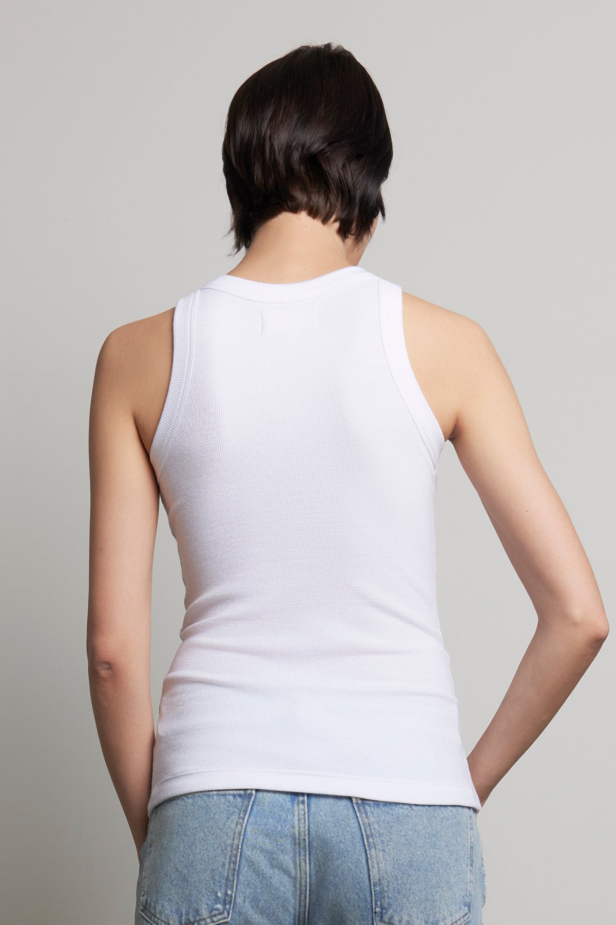 Velvet Cruz Tank - White