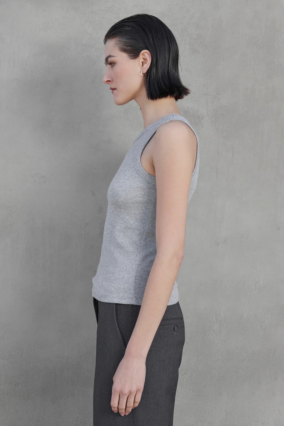 Velvet Cruz Tank - Heather Grey