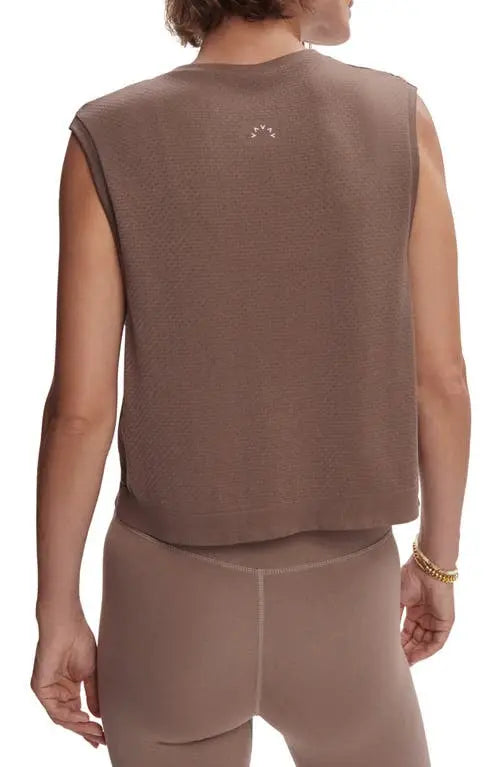 Varley Page Seamless Crop Tank