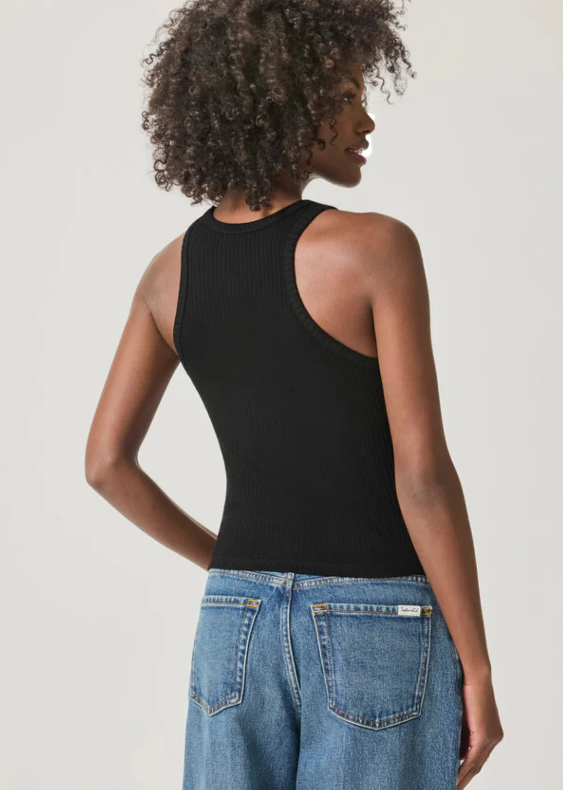 Splendid Eco Supersoft Rib Tank - Black