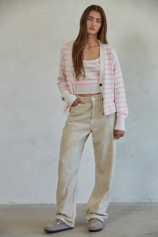 Stella Knit V-Neck Cardigan