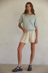 Poppy Knit Crew Neck
