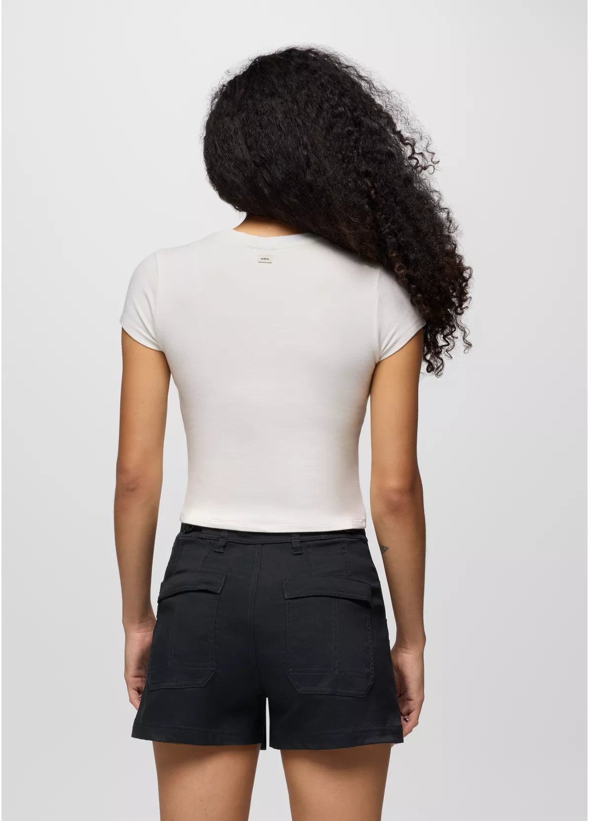 PrAna Lotus Short Sleeve Tee - Soft White