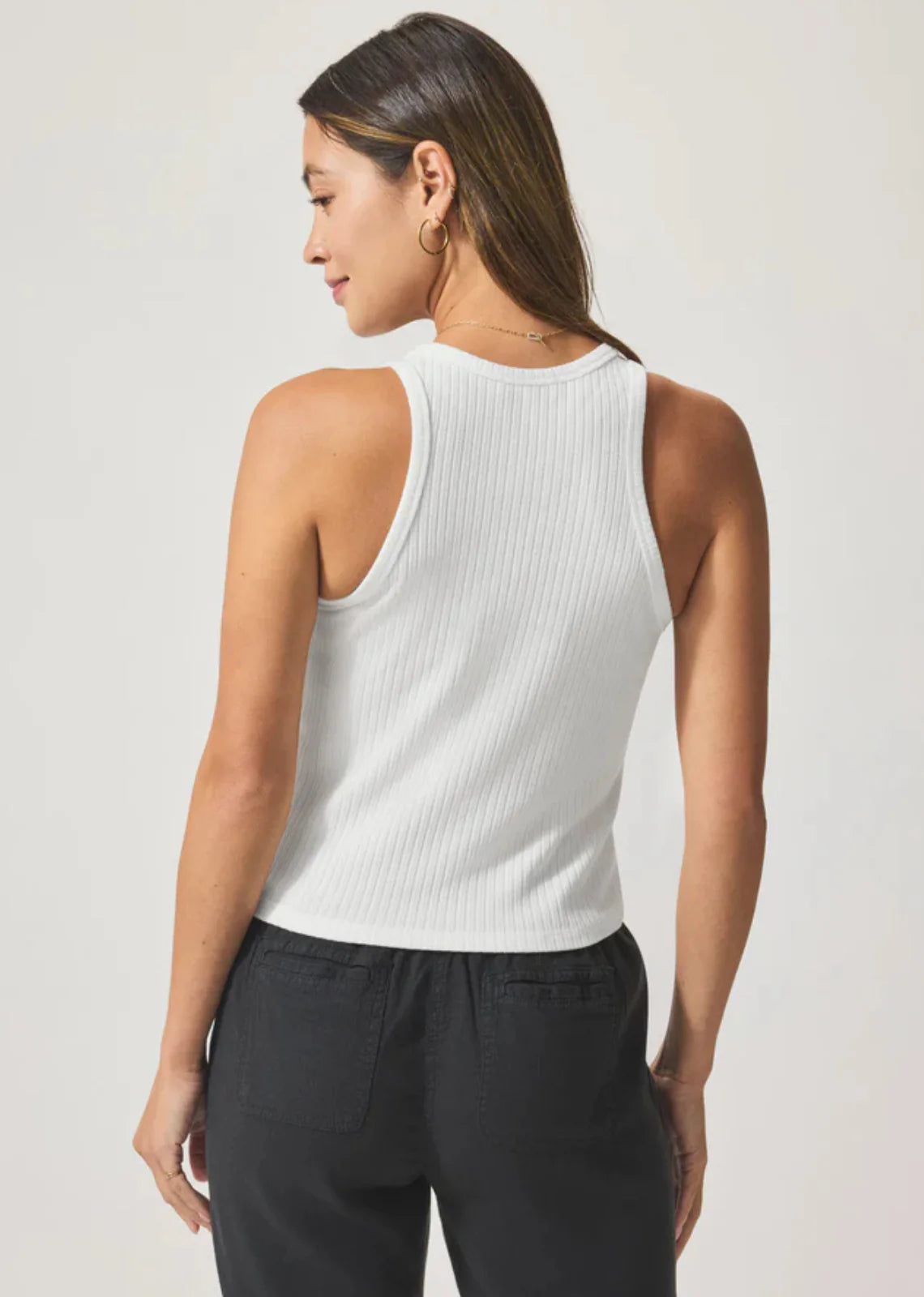 Splendid Eco Supersoft Rib Tank - Fresh White