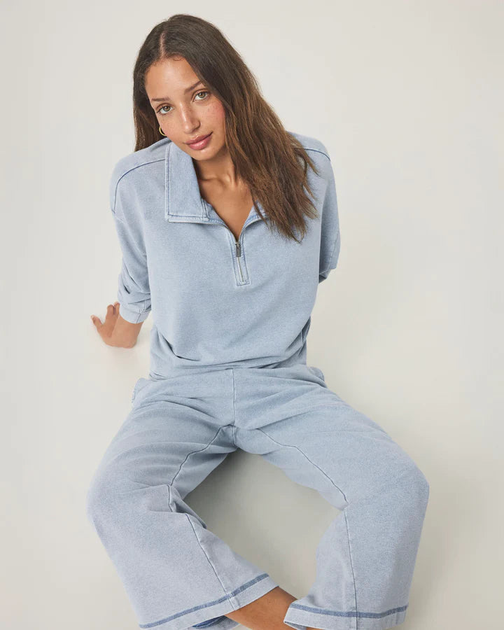 Splendid Terry Quarter Zip