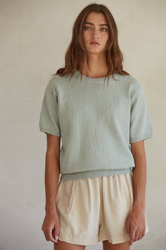 Poppy Knit Crew Neck