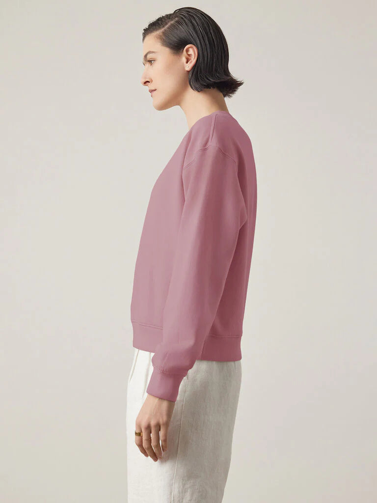 Velvet Ynez Organic Fleece Pullover - Aster