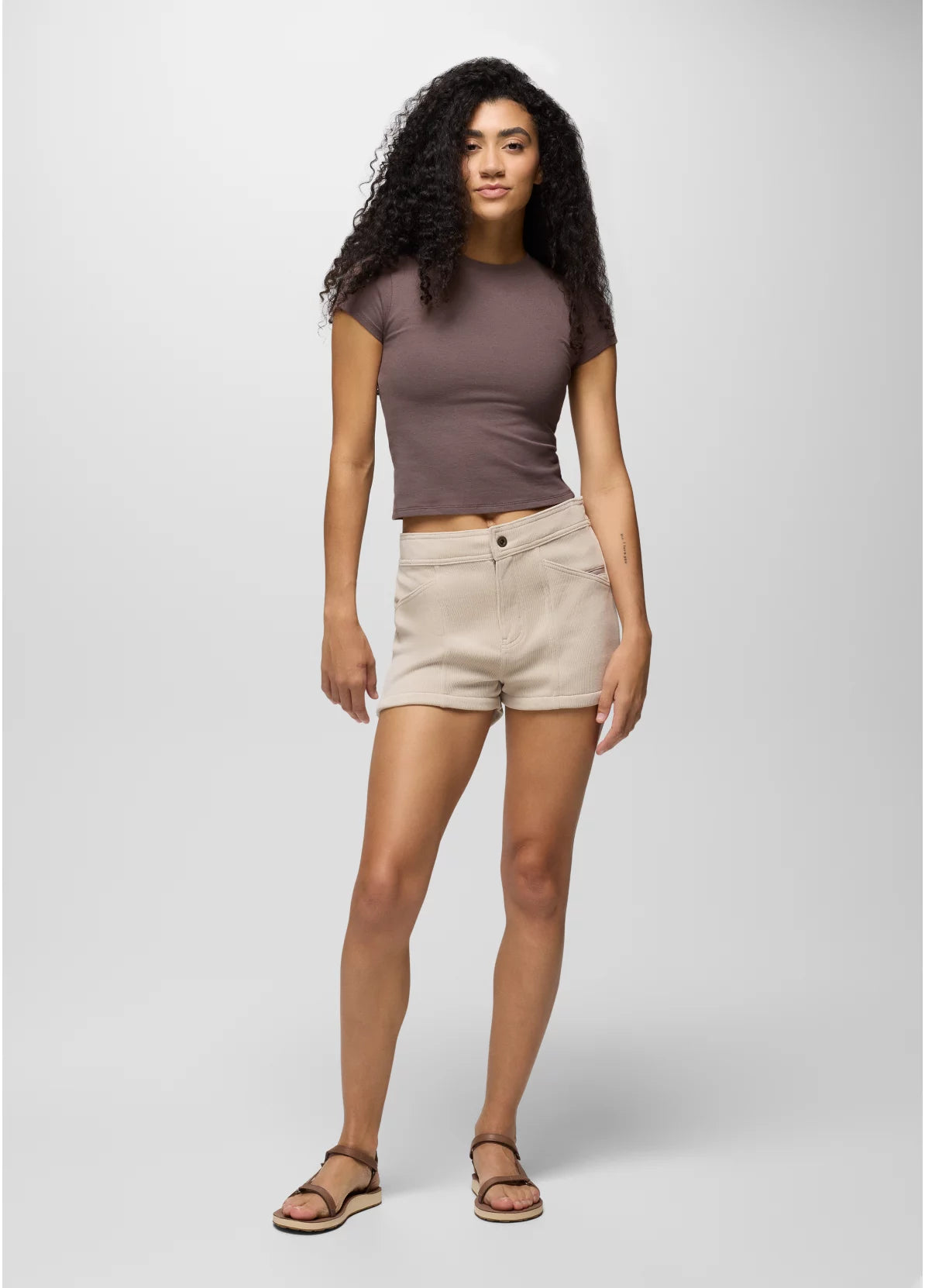 PrAna Lotus Short Sleeve Tee - Carob
