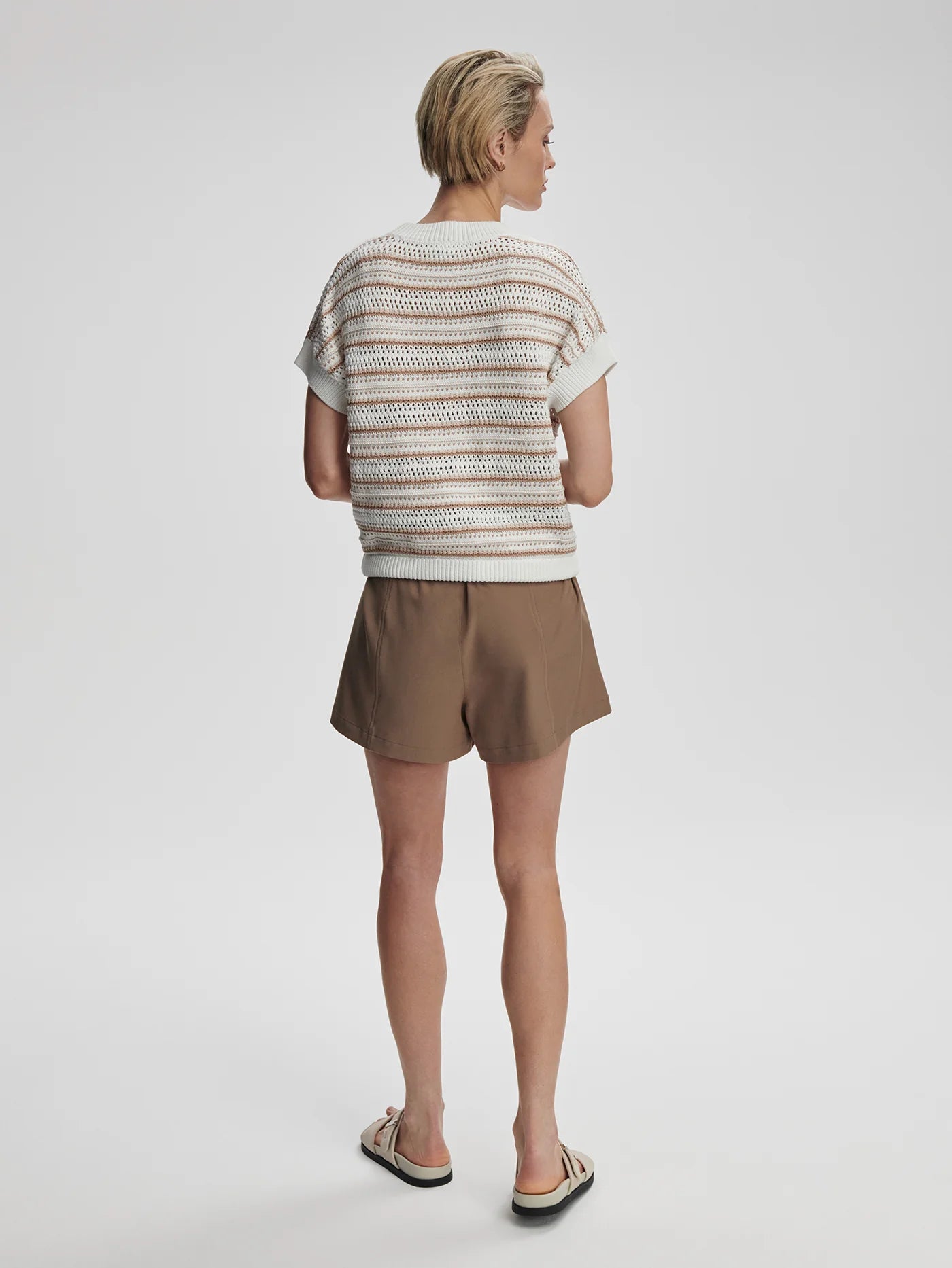 Varley Ciara Stripe Knit Top