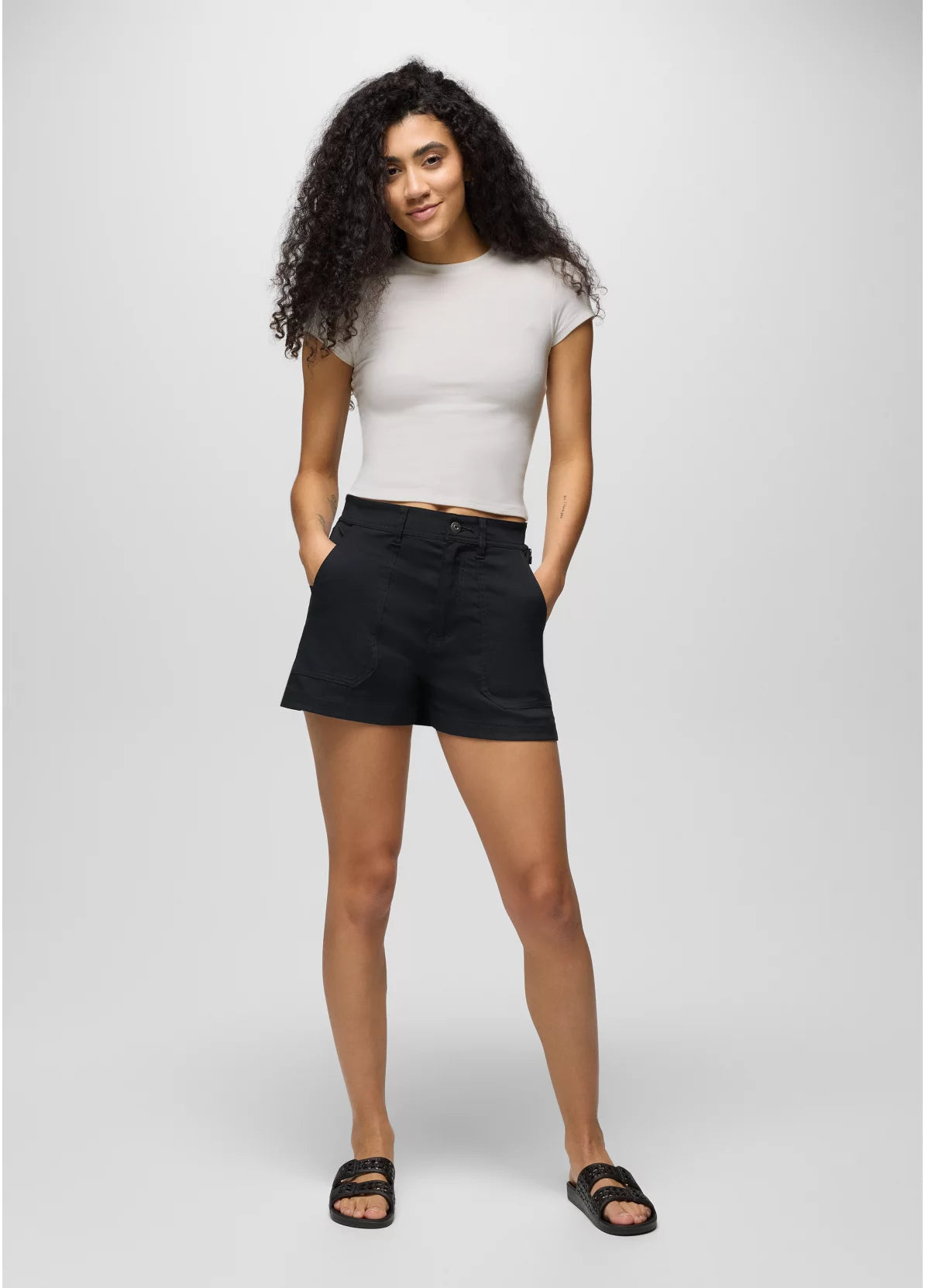 PrAna Lotus Short Sleeve Tee - Soft White