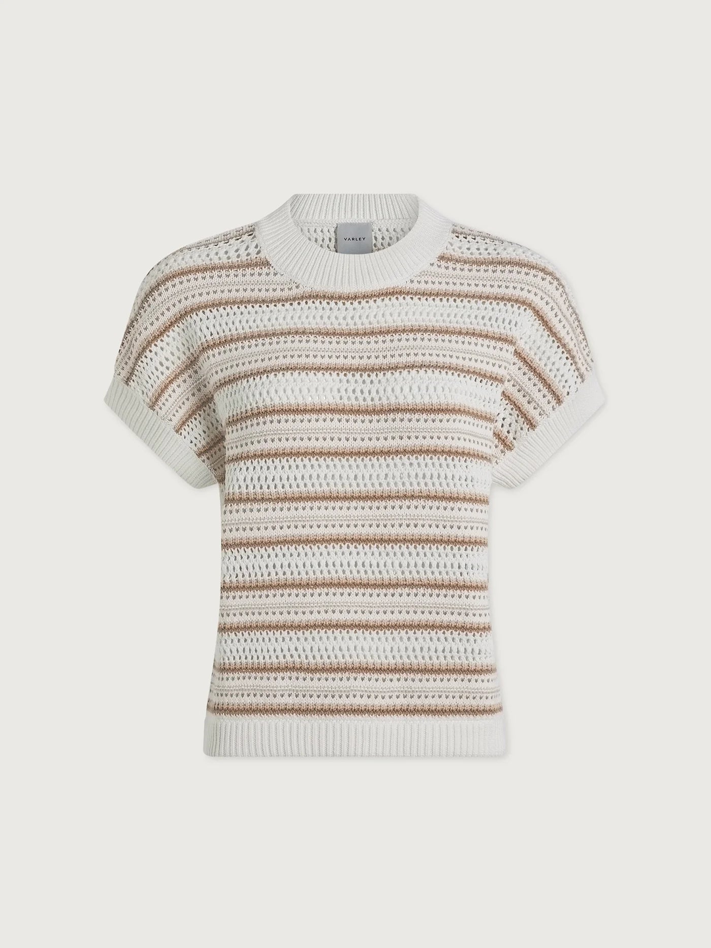 Varley Ciara Stripe Knit Top
