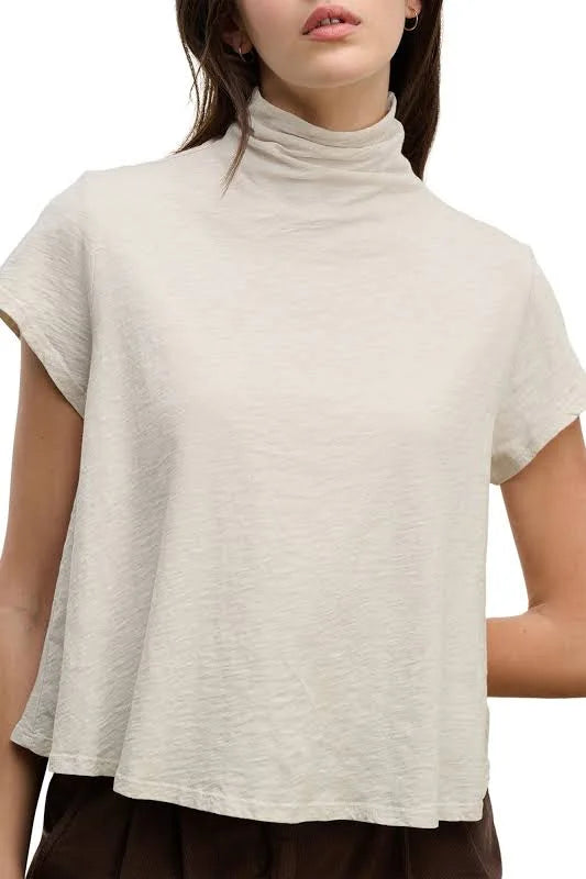 Velvet Cotton Slub Top