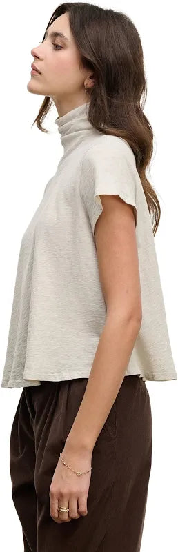 Velvet Cotton Slub Top