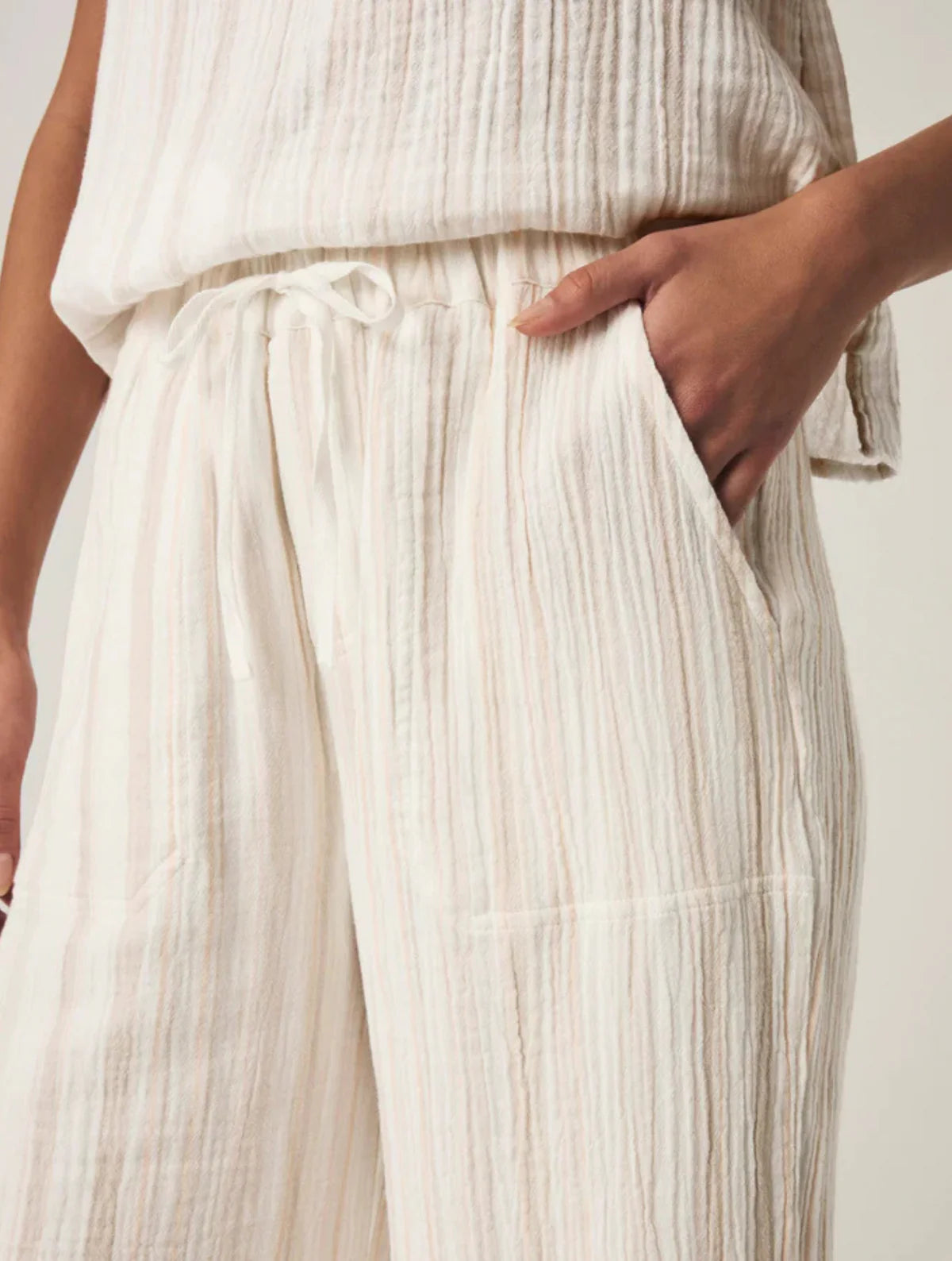 Splendid Kit Gauze Stripe Pant