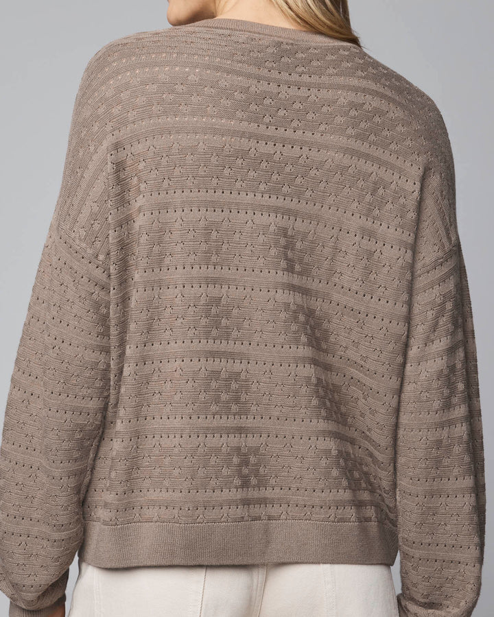 Splendid Georgie Oversize Pointelle Sweater