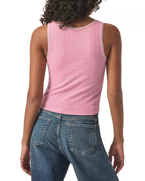 Splendid Pointelle Rib Tank