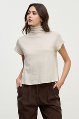 Velvet Cotton Slub Top